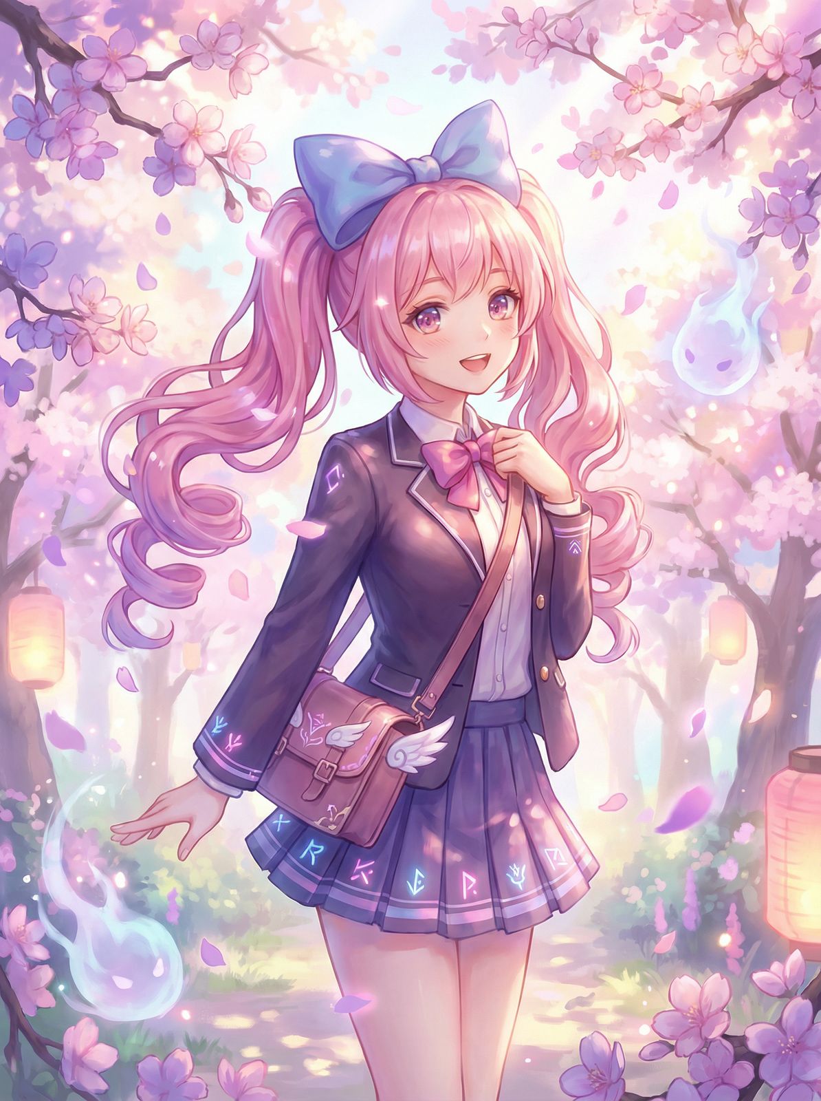 抖音揭秘生活动漫-樱花学院物语